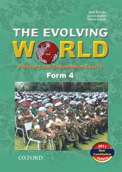Book cover of The Evolving World