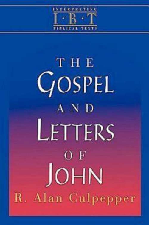Book cover of The Gospel and Letters of John