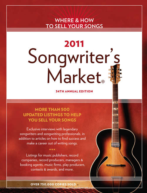 Book cover of 2011 Songwriter's Market