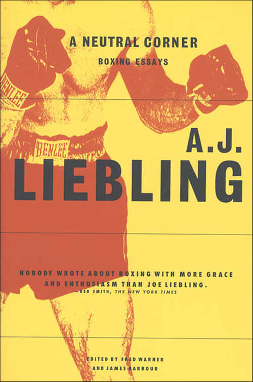 Book cover of A Neutral Corner: Boxing Essays