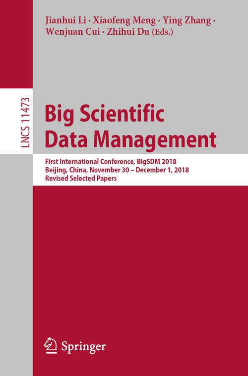 Cover image of Big Scientific Data Management