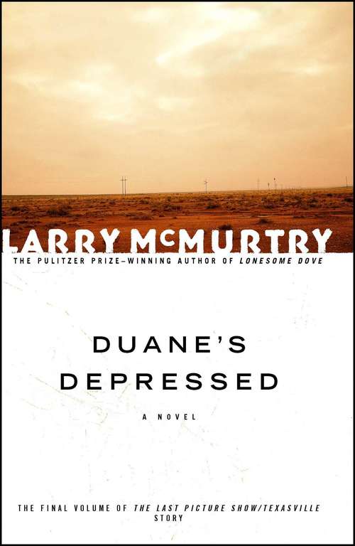 Book cover of Duane’s Depressed (Last Picture Show #3)
