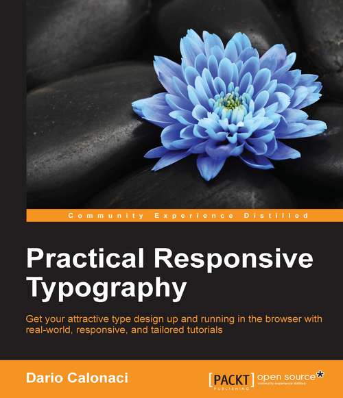 Book cover of Practical Responsive Typography