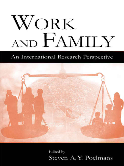 Book cover of Work and Family: An International Research Perspective (Applied Psychology Series)