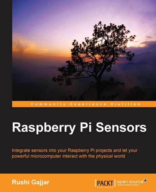 Book cover of Raspberry Pi Sensors