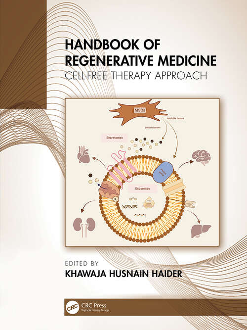 Book cover of Handbook of Regenerative Medicine: Cell-Free Therapy Approach (1)