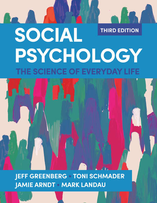 Book cover of Social Psychology: The Science of Everyday Life