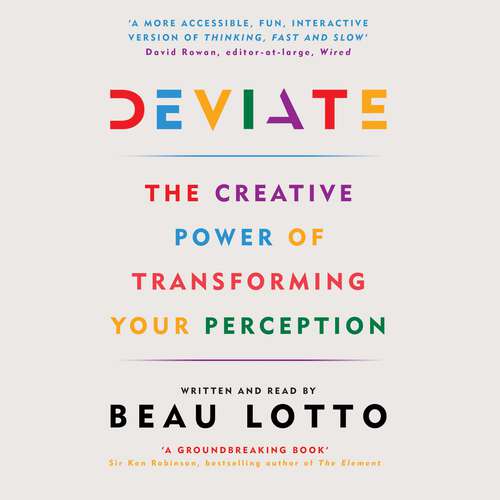 Book cover of Deviate: The Science of Seeing Differently