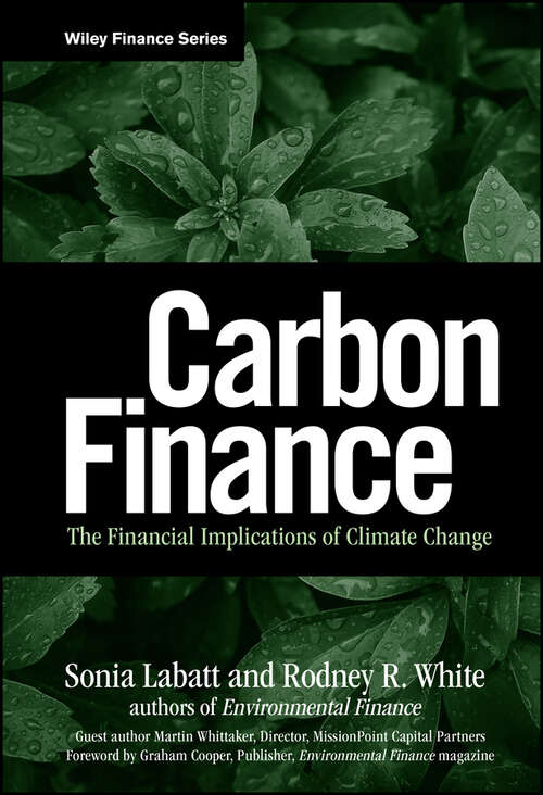 Book cover of Carbon Finance