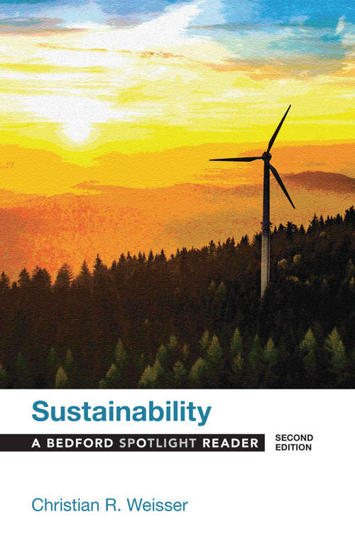 Book cover of Sustainability (Second Edition): A Bedford Spotlight Reader (2)