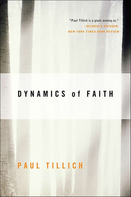 Book cover of Dynamics of Faith