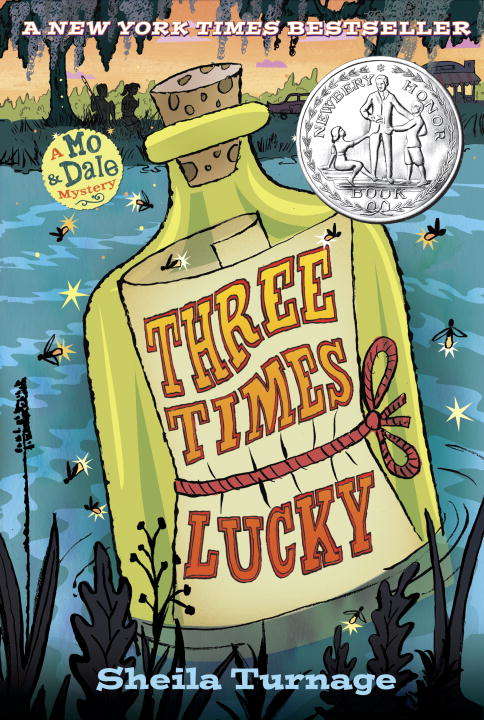 Book cover of Three Times Lucky (Mo & Dale Mysteries #1)