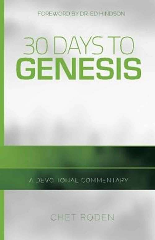 Book cover of 30 Days to Genesis: A Devotional Commentary