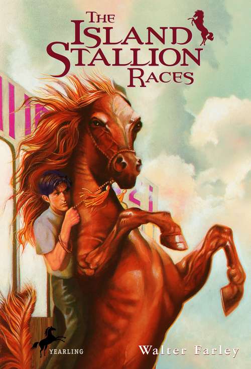Book cover of The Island Stallion Races (Black Stallion)
