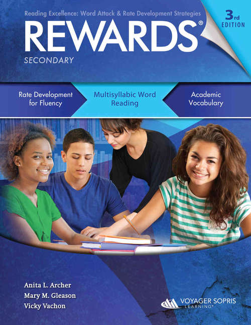 Book cover of Rewards Secondary: Multisyllabic Word Reading