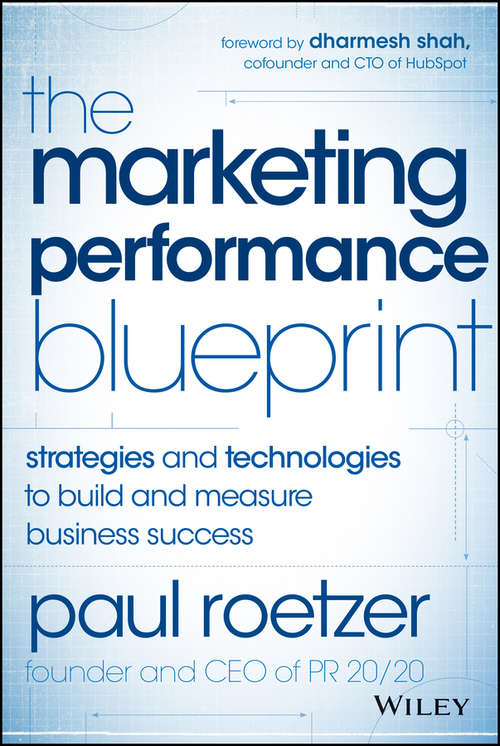 Book cover of The Marketing Performance Blueprint