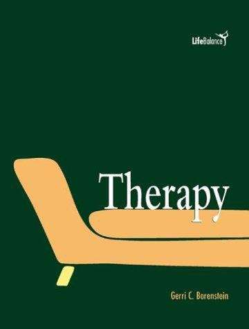 Book cover of Therapy