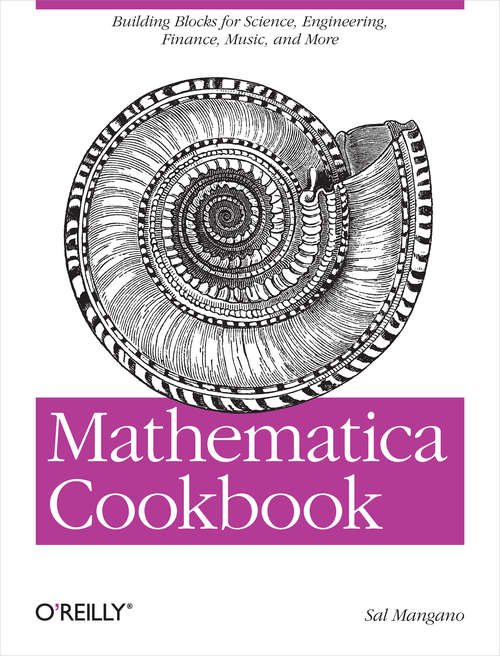Book cover of Mathematica Cookbook