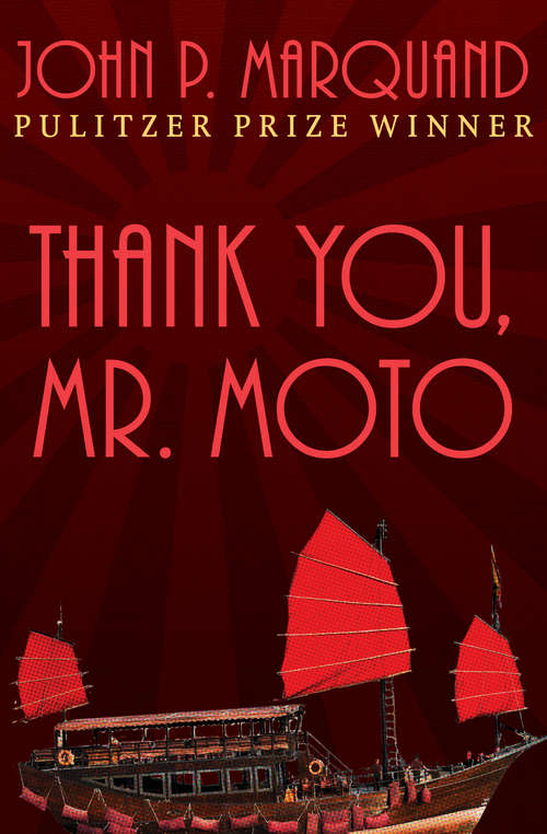 Book cover of Thank You, Mr. Moto