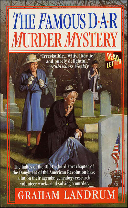 Book cover of The Famous DAR Murder Mystery (A Harriet Bushrow Borderville Mystery)