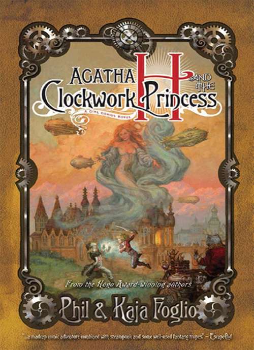 Book cover of Agatha H. and the Clockwork Princess