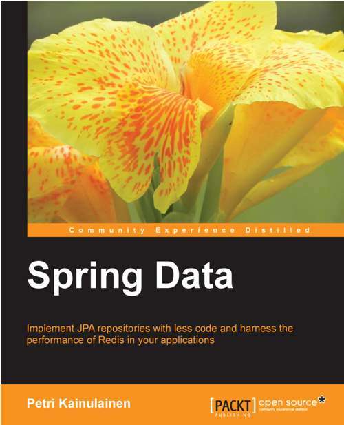 Book cover of Spring Data