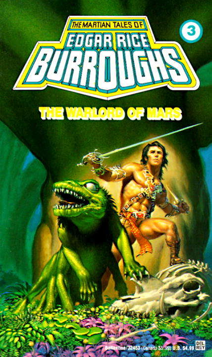 Book cover of Warlord of Mars