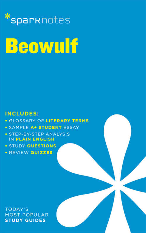 Book cover of Beowulf SparkNotes Literature Guide (SparkNotes Literature Guide Series #18)