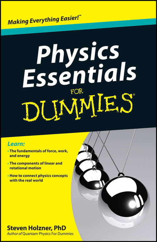 Book cover of Physics Essentials For Dummies