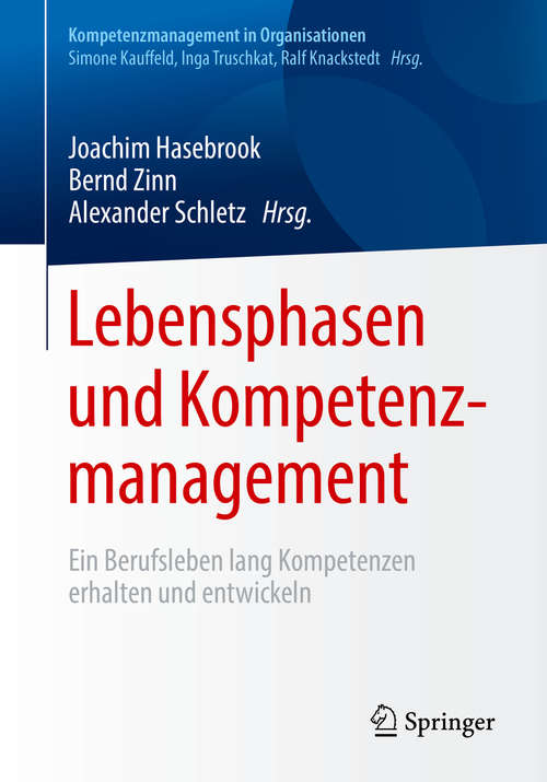 Book cover of Lebensphasen und Kompetenzmanagement