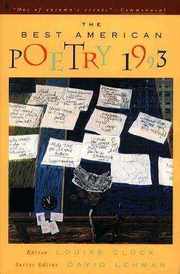 Book cover of The Best American Poetry 1993