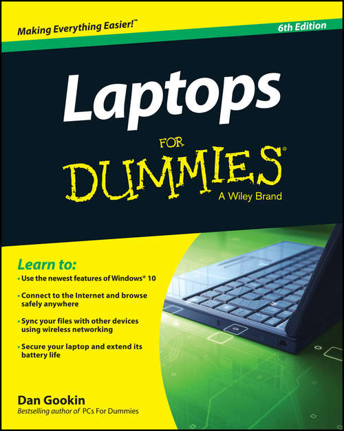 Book cover of Laptops For Dummies