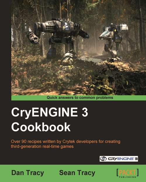Book cover of CryENGINE 3 Cookbook