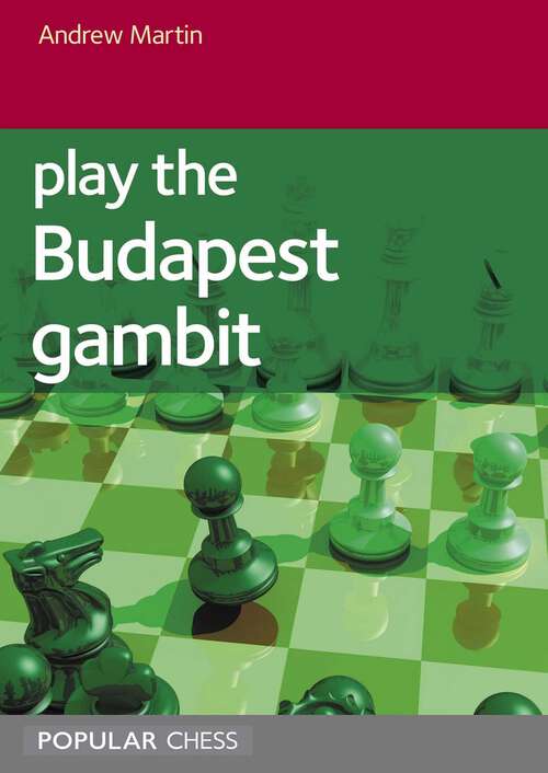 Book cover of Play the Budapest Gambit