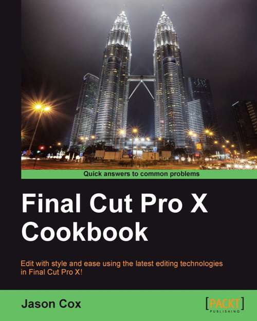 Book cover of Final Cut Pro X Cookbook
