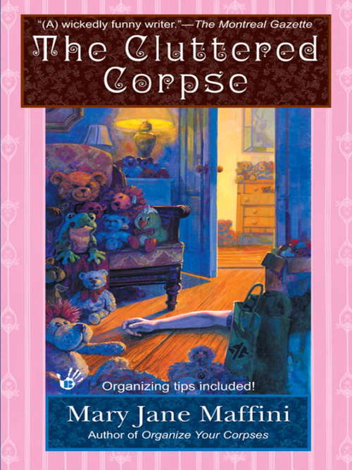 Book cover of The Cluttered Corpse (Charlotte Adams #2)