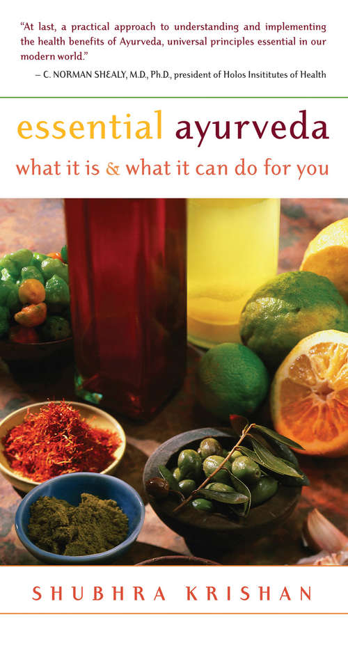 Book cover of Essential Ayurveda