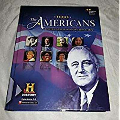 Book cover of The Americans: United States History Since 1877