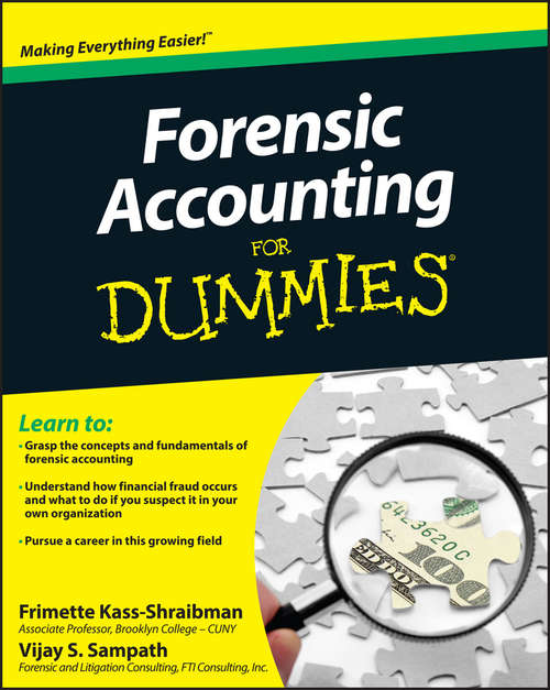 Book cover of Forensic Accounting For Dummies