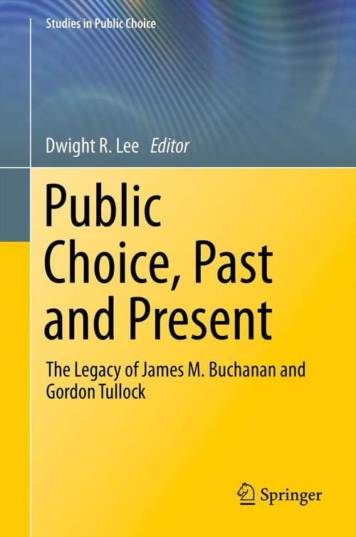 Book cover of Public Choice, Past and Present