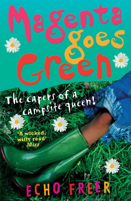 Book cover of Magenta Goes Green