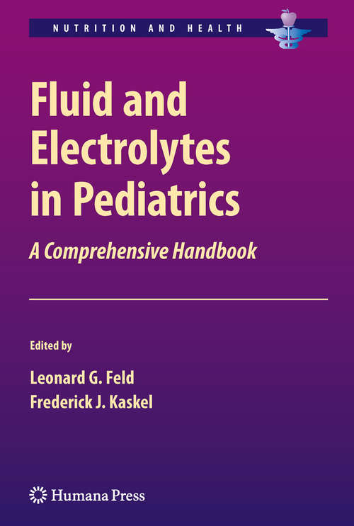 Book cover of Fluid and Electrolytes in Pediatrics