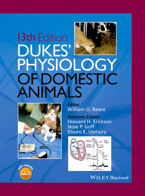 Book cover of Dukes' Physiology of Domestic Animals