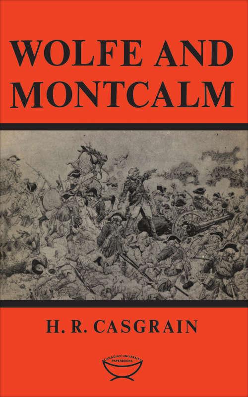 Book cover of Wolfe and Montcalm