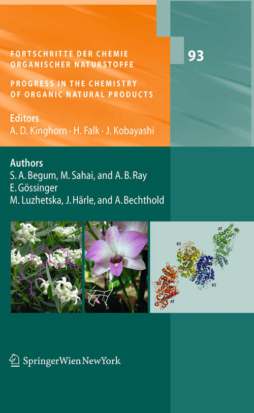 Fortschritte der Chemie organischer Naturstoffe / Progress in the Chemistry of Organic Natural Products, Vol. 93