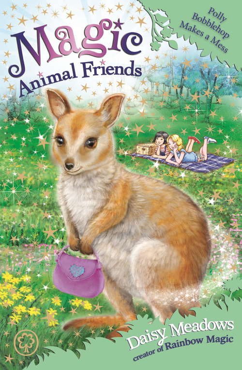 Book cover of Polly Bobblehop Makes a Mess: Book 31 (Magic Animal Friends #31)