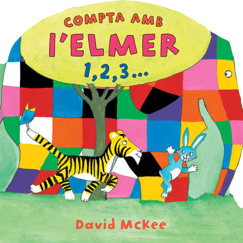 Book cover of Compta amb l'Elmer 1,2,3... (L'Elmer. Tot cartró)