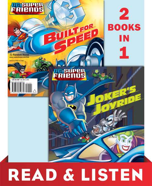 Book cover of Joker's Joyride/Built for Speed (Pictureback(R))