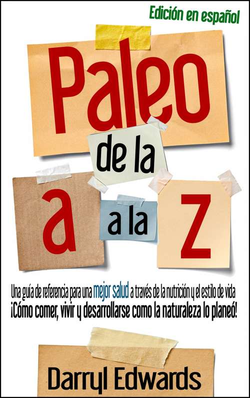 Book cover of Paleo de la A a la Z