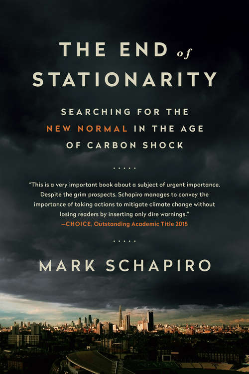 Book cover of The End of Stationarity: Searching for the New Normal in the Age of Carbon Shock
